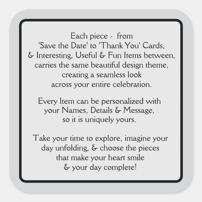 Pegatina Cuadrada Welcome Pt 2 (Anverso)