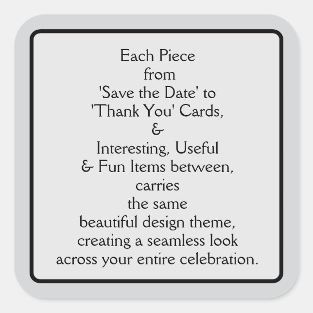 Pegatina Cuadrada Welcome Pt 3 (Anverso)