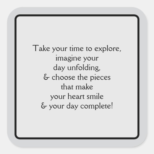 Pegatina Cuadrada Welcome Pt 5 (Anverso)