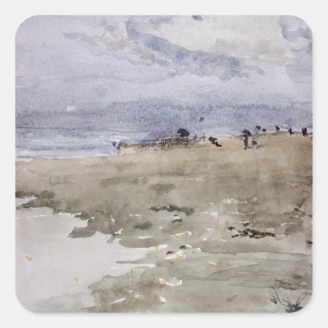 Pegatina Cuadrada Westgate (Anverso)