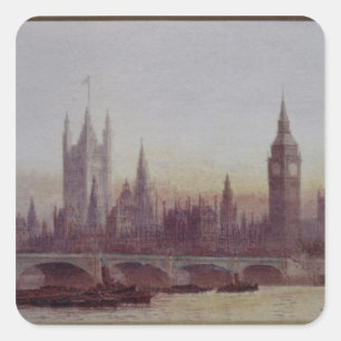 Pegatina Cuadrada Westminster
