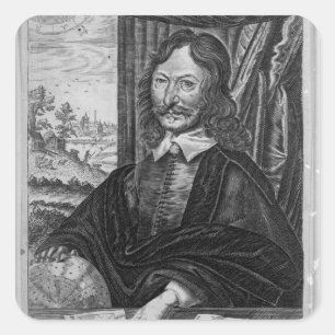 Pegatina Cuadrada William Lilly