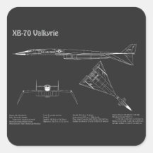 XB-70 Valkyrie - Planes Blueprint del avión PD