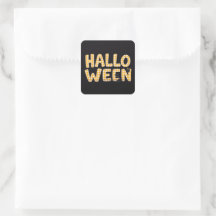Yellow Gingham Halloween Cat