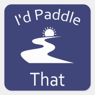 Pegatina Cuadrada Yo le daría a eso