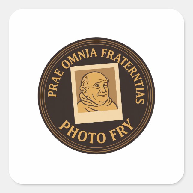 Pegatina Cuadrada Your masterpiece on a sheet of stickers (Anverso)