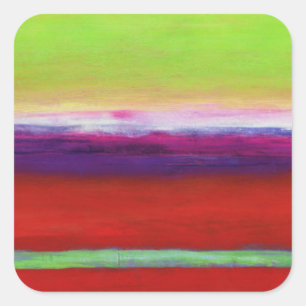 Pegatina Cuadrada Zanja 2000