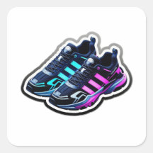 Zapatos deportivos neon cyberpunk 3D Aesthetic Sti