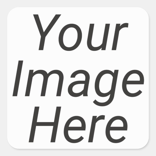 Pegatina Cuadrada zazzle_packpingpaper-tiled_YIH (Anverso)