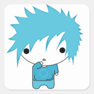 Pegatina Cuadrada zenseb