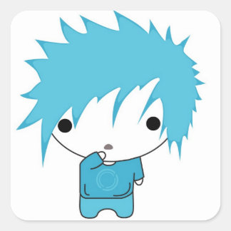 Pegatina Cuadrada zenseb