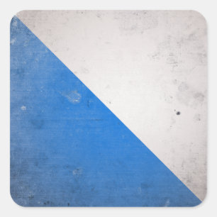 Pegatina Cuadrada Zúrich