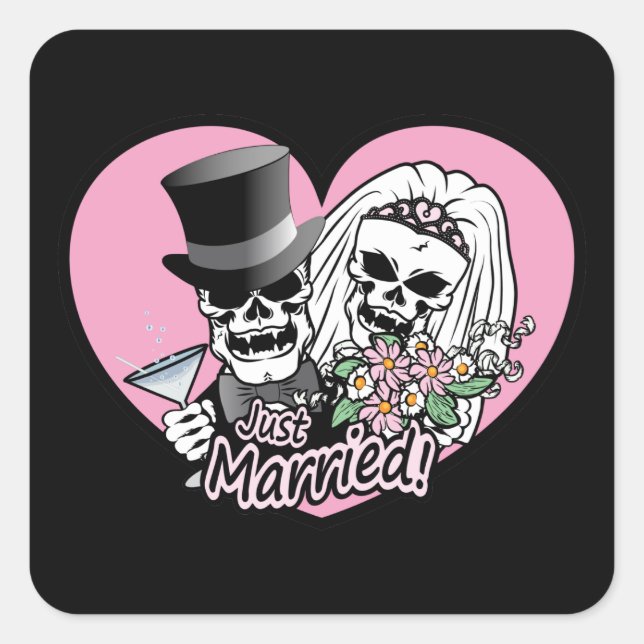 Pegatina cuadrado (Anverso)