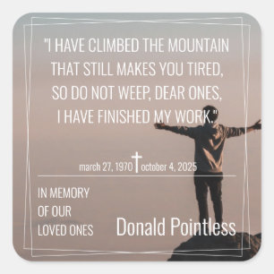 Pegatina cuadrado de Lifeworks 002