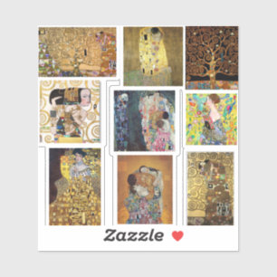 Pegatina Cuadros de arte Gustav Klimt