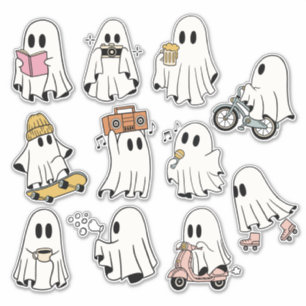Pegatina Cuadros Ghost Hacer Algunas Actividades Pack