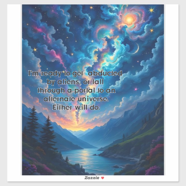 Pegatina Cualquiera lo hará (Hoja)