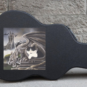 Pegatina Cuasi y Gargoyle