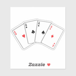 Pegatina Cuatro de una especie