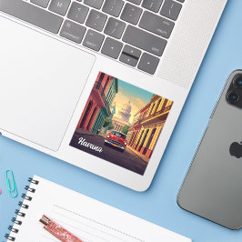 Pegatina Cuba de La Habana