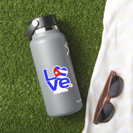 PEGATINA CUBA LOVE