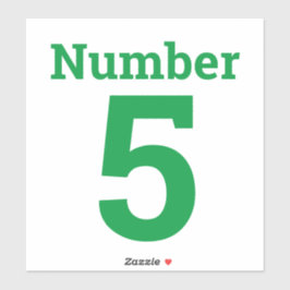 Pegatina Cubierta de basura o Número de bandeja de rueda de