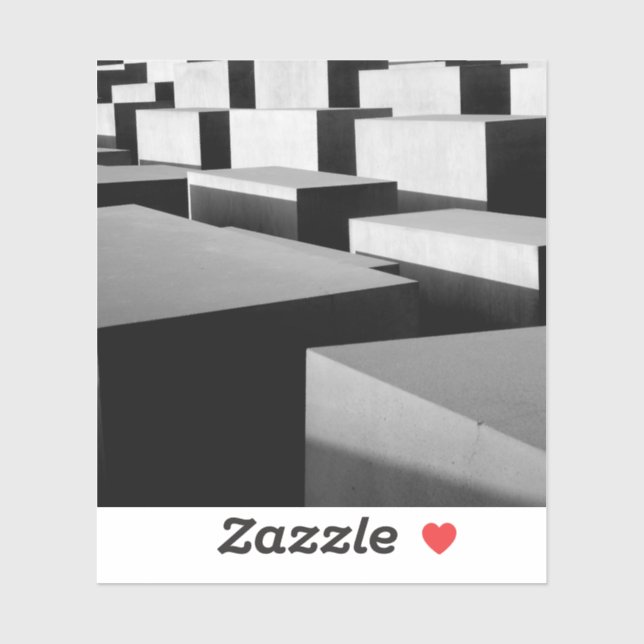 Pegatina Cubos de Berlín (Hoja)