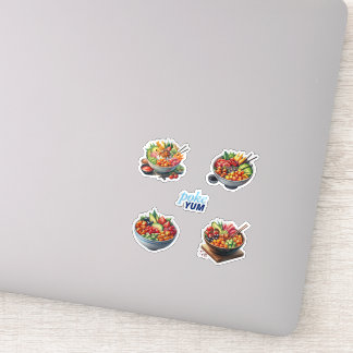 Pegatina Cuencos Poke