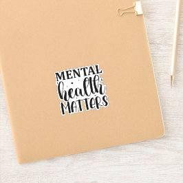 Pegatina Cuestiones de salud mental