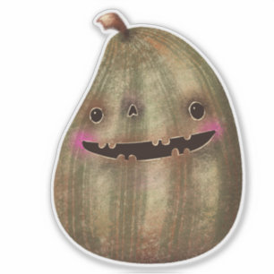 Pegatina Cuidada decoración de Halloween Spookkin