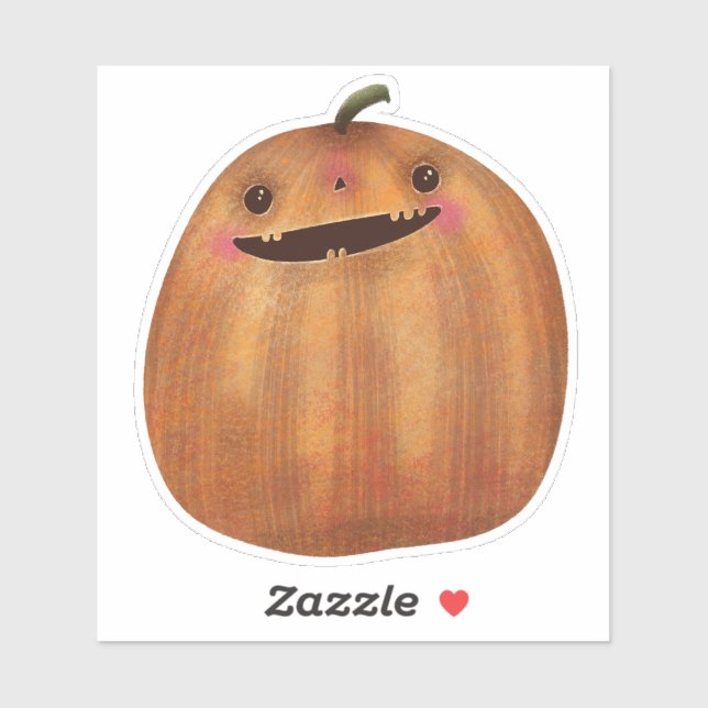 Pegatina Cuidada decoración de Halloween Spookkin (Hoja)