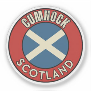 Pegatina Cumnock, Escocia