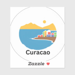 Pegatina Curazao