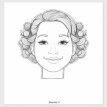 Curly Coifs: Un retrato ilustrado de un Chica