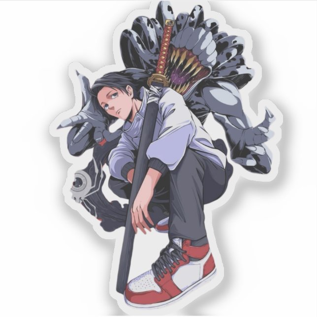 Pegatina 💀 Cursed Lovers Sticker (Anverso)