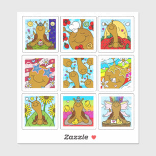 Pegatina Curte Snail Summer 2025 Tiny Art Series