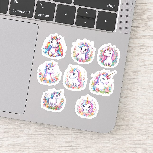 Pegatina Curte Unicorn Guay Unicorn positivo (Detalle)