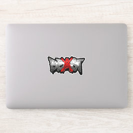 Pegatina Custom-Cut Vinyl BEAST Logo Sticker