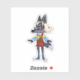 Pegatina Custom-Cut Vinyl Sticker