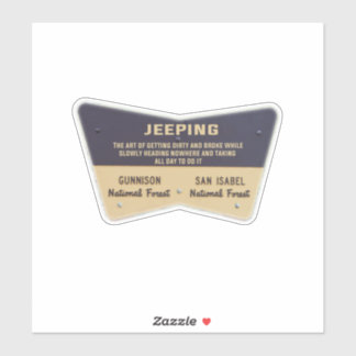 Pegatina Custom-Cut Vinyl Sticker