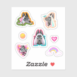 Pegatina Custom-Cut Vinyl Sticker