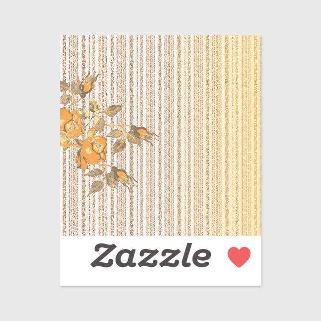 Pegatina Custom-Cut Vinyl Sticker (Hoja)