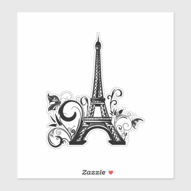 Pegatina Custom-Cut Vinyl Sticker (Hoja)