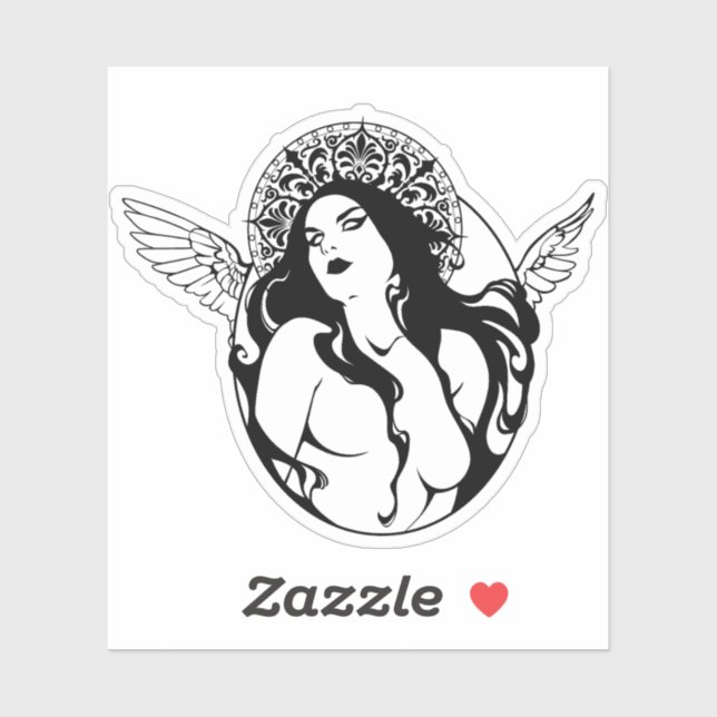 Pegatina Custom-Cut Vinyl Sticker (Hoja)