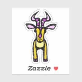 Pegatina Custom-Cut Vinyl Sticker - Isabella Impala