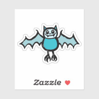 Pegatina Custom-Cut Vinyl Sticker - Veronica Vampire Bat