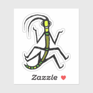 Pegatina Custom-Cut Vinyl Sticker - Wilbur Walkingstick