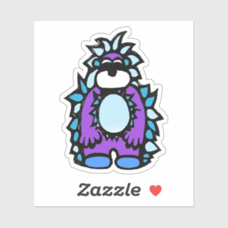 Pegatina Custom-Cut Vinyl Sticker - Yardley Yeti