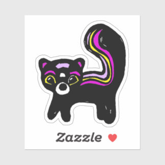 Pegatina Custom-Cut Vinyl Sticker - Zenia Zorilla