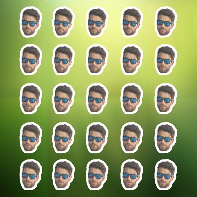 Pegatina Custom Face Stickers Personalized 20 Photos Face (Subido por el creador)